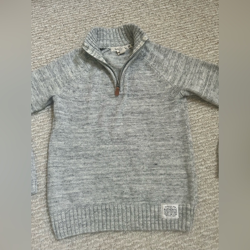 Boys 1/4 Zip Quarter zip Sweater size 8-10